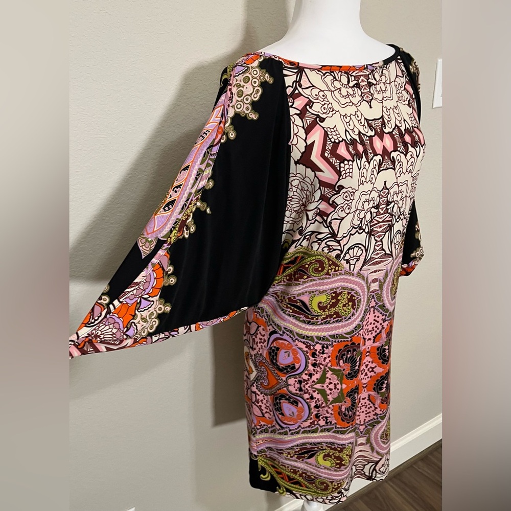 Uncle Frank Bohemian Maximalist Gypsy Tunic Dress Size M